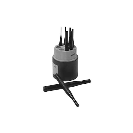 Stm 8pc Pin Punch Set In Wooden Case 606630